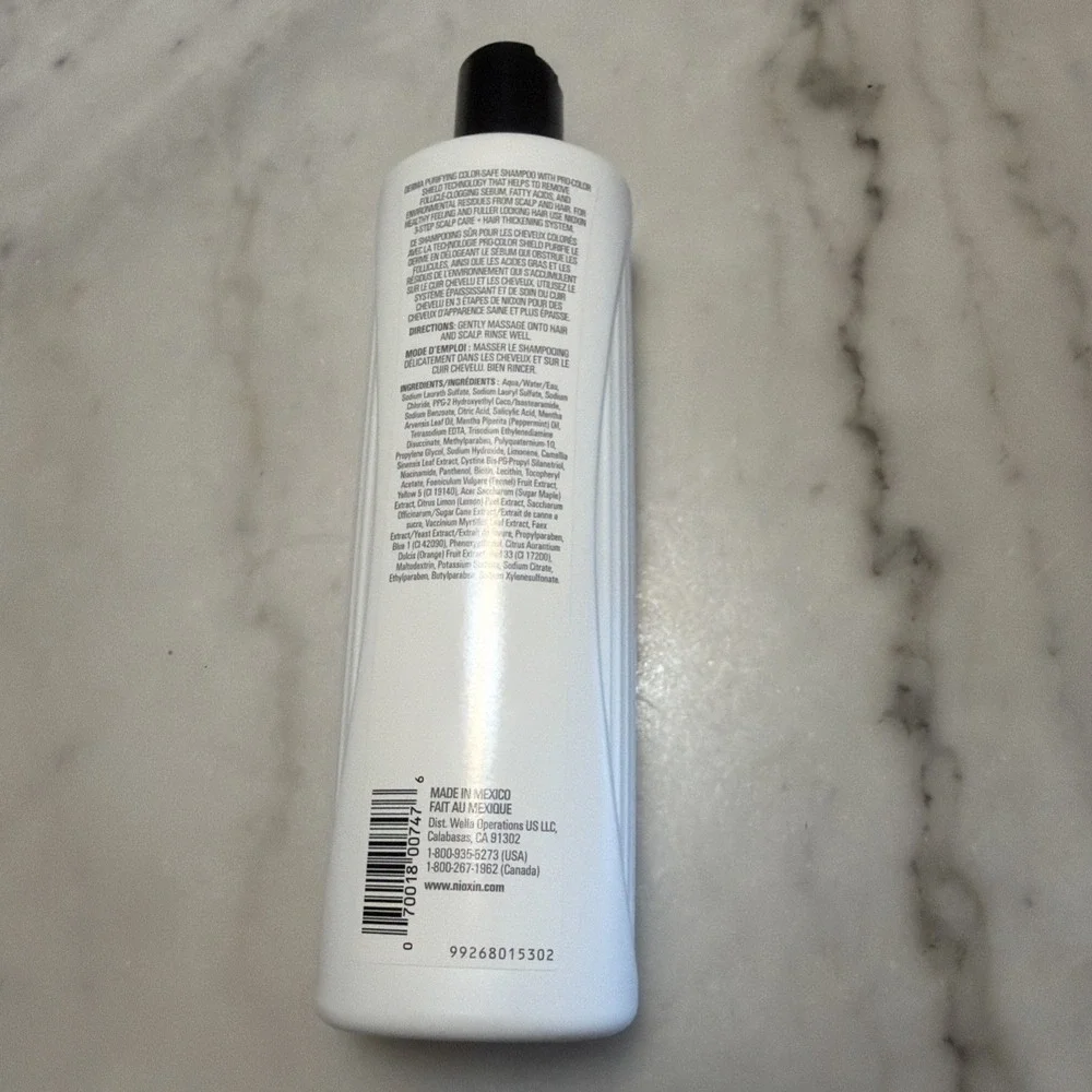 Nioxin Pro Clinical 4 Scalp & Hair Shampoo 500ml 16.9 fl oz Hair Care